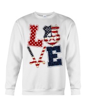Love Independence Day Crewneck Sweatshirt front