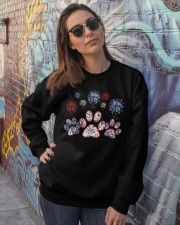 Patriotic paws Crewneck Sweatshirt lifestyle-unisex-sweatshirt-front-3