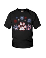 Patriotic paws Youth T-Shirt tile