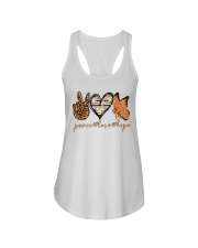 Peace love hope Ladies Flowy Tank tile