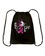 Never lose hope Drawstring Bag tile