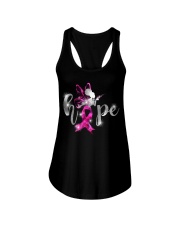 Never lose hope Ladies Flowy Tank tile