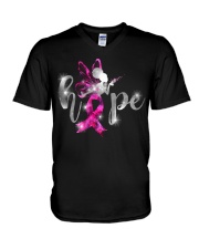 Never lose hope V-Neck T-Shirt tile