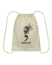 Choose life Drawstring Bag tile