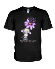 Faith Hope Love V-Neck T-Shirt tile