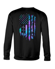 Veteran American flag Crewneck Sweatshirt tile