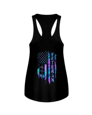Veteran American flag Ladies Flowy Tank tile