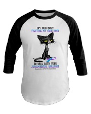 I'm too busy Baseball Tee tile