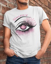 Never give up Classic T-Shirt apparel-classic-tshirt-lifestyle-26