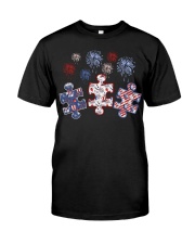 Patriotic autism awareness Classic T-Shirt tile