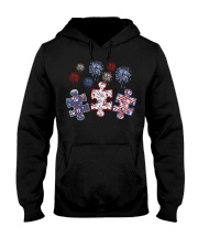 Patriotic autism awareness Hooded Sweatshirt tile