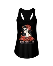 Not dead yet Ladies Flowy Tank tile