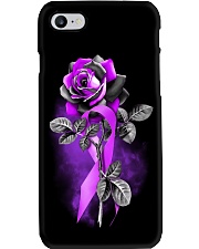 Alzheimer's awareness rose Phone Case tile