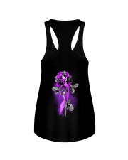 Alzheimer's awareness rose Ladies Flowy Tank tile