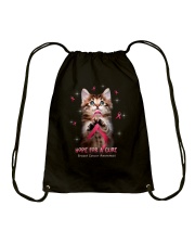 Hope for a cure Drawstring Bag tile