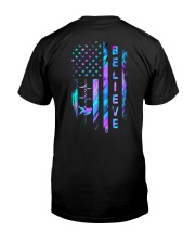 Bigfoot American flag Classic T-Shirt tile