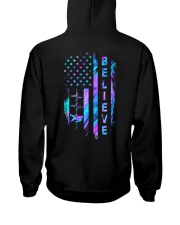 Bigfoot American flag Hooded Sweatshirt tile