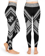 Autism Awareness High Waist Leggings front