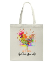 Go cluck yourself Tote Bag tile