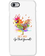 Go cluck yourself Phone Case tile