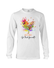 Go cluck yourself Long Sleeve Tee tile