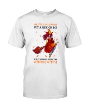 Multiple sclerosis put a hex on me Classic T-Shirt front