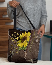 Childhood Cancer Awareness All-over Tote aos-all-over-tote-lifestyle-front-10