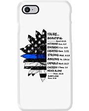 God says you are Phone Case tile
