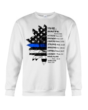 God says you are Crewneck Sweatshirt front