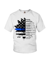 God says you are Youth T-Shirt tile