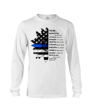 God says you are Long Sleeve Tee tile