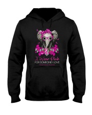 I wear pink for someone I love Hooded Sweatshirt tile