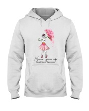 Never give up Hooded Sweatshirt tile