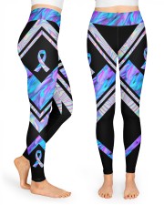 Choose Life High Waist Leggings front