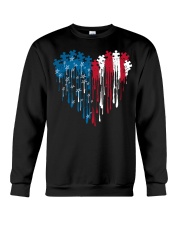 Autism heart Crewneck Sweatshirt front