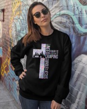 All I need today Crewneck Sweatshirt lifestyle-unisex-sweatshirt-front-3