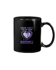 I wear purple for my mom Mug tile