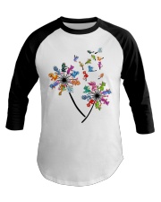 Dragon dandelions Baseball Tee tile