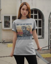 Get off my nerves Classic T-Shirt apparel-classic-tshirt-lifestyle-19