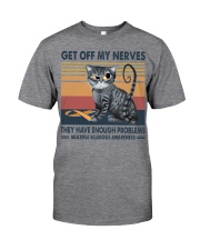 Get off my nerves Classic T-Shirt tile
