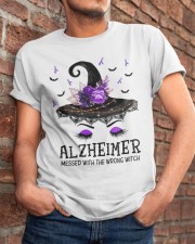 Alzheimer messed with the wrong witch Classic T-Shirt apparel-classic-tshirt-lifestyle-26