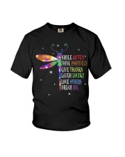Smile often think positively Youth T-Shirt tile