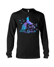 Salty lil beach Long Sleeve Tee tile