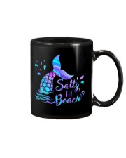Salty lil beach Mug tile