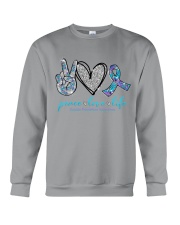 Peace love hope Crewneck Sweatshirt tile