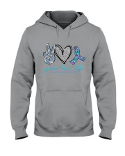 Peace love hope Hooded Sweatshirt tile