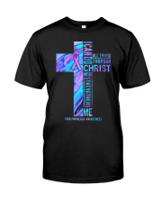 I can do all things through Christ who strengthens Classic T-Shirt tile