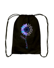 Be here tomorrow Drawstring Bag tile