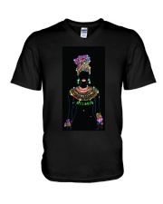 Melanin V-Neck T-Shirt tile