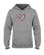 Peace Love Cocktail Hooded Sweatshirt tile